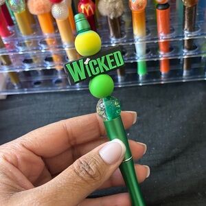 Green and Yellow Wicked Pen